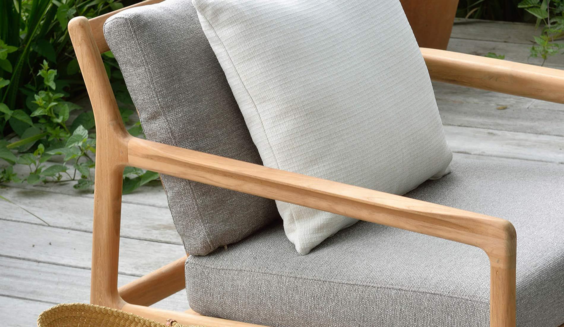 Ethnicraft - Ethnicraft Teak Jack Outdoor Lounge Sessel - Gartensessel - Sarto Group