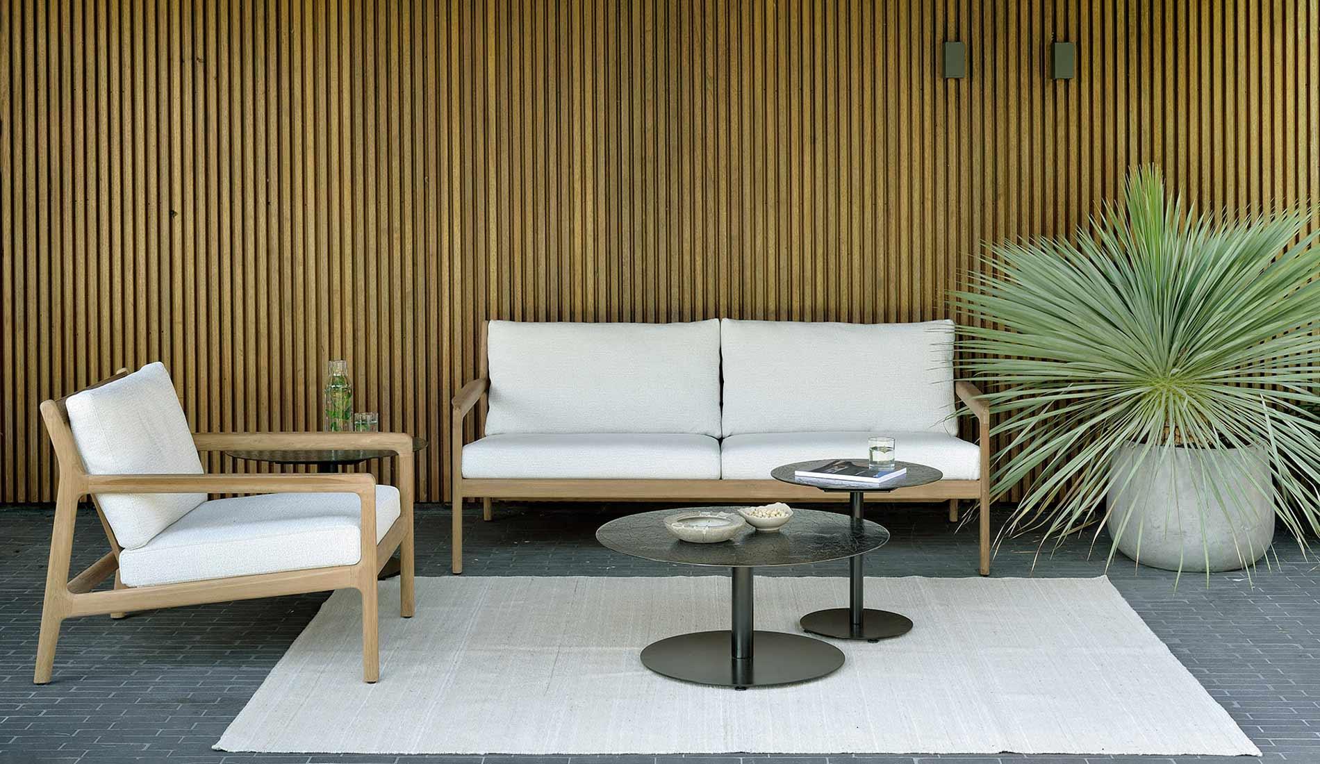 Ethnicraft - Ethnicraft Teak Jack Outdoor Lounge Sessel - Gartensessel - Sarto Group