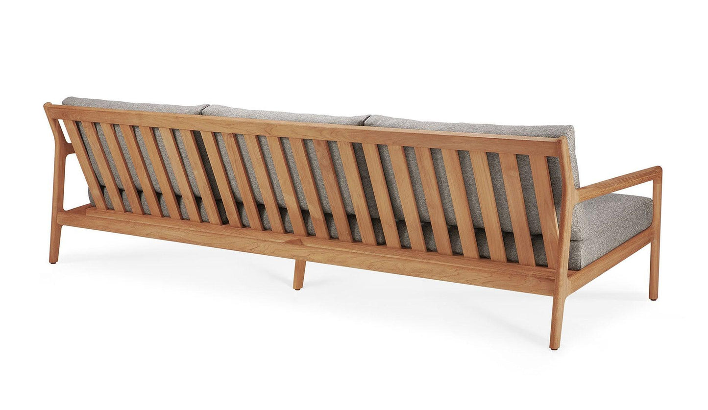 Ethnicraft - Ethnicraft Teak Jack Outdoor Sofa | 3-Sitzer - Gartensofas - Sarto Group