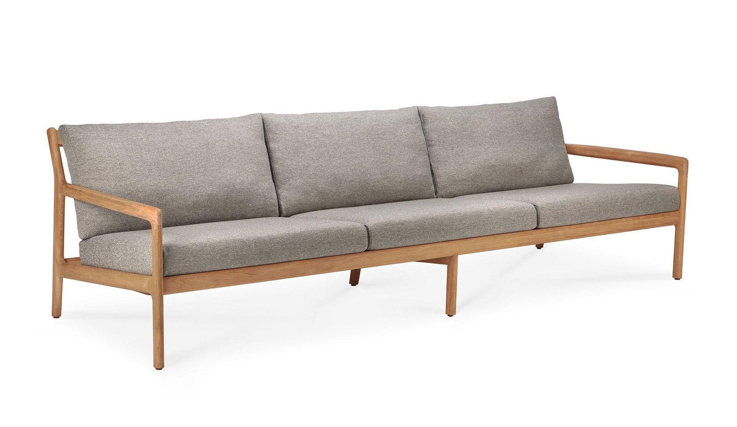 Ethnicraft - Ethnicraft Teak Jack Outdoor Sofa | 3-Sitzer - Gartensofas - Sarto Group