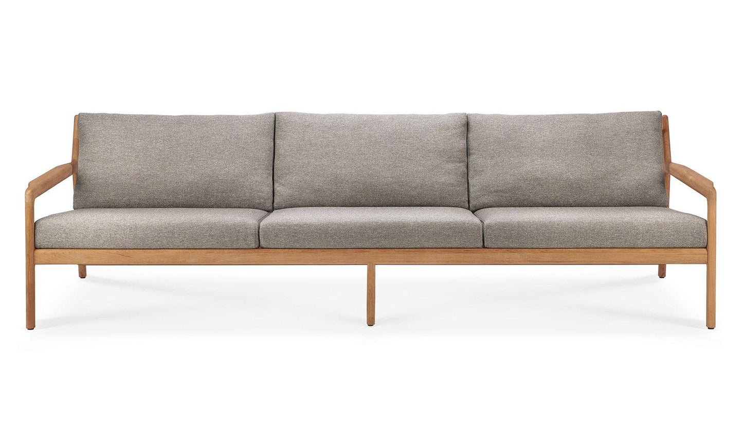 Ethnicraft - Ethnicraft Teak Jack Outdoor Sofa | 3-Sitzer - Gartensofas - Sarto Group