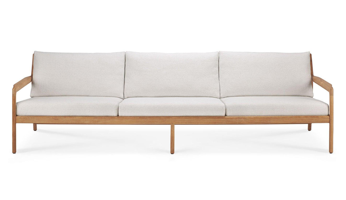 Ethnicraft - Ethnicraft Teak Jack Outdoor Sofa | 3-Sitzer - Gartensofas - Sarto Group