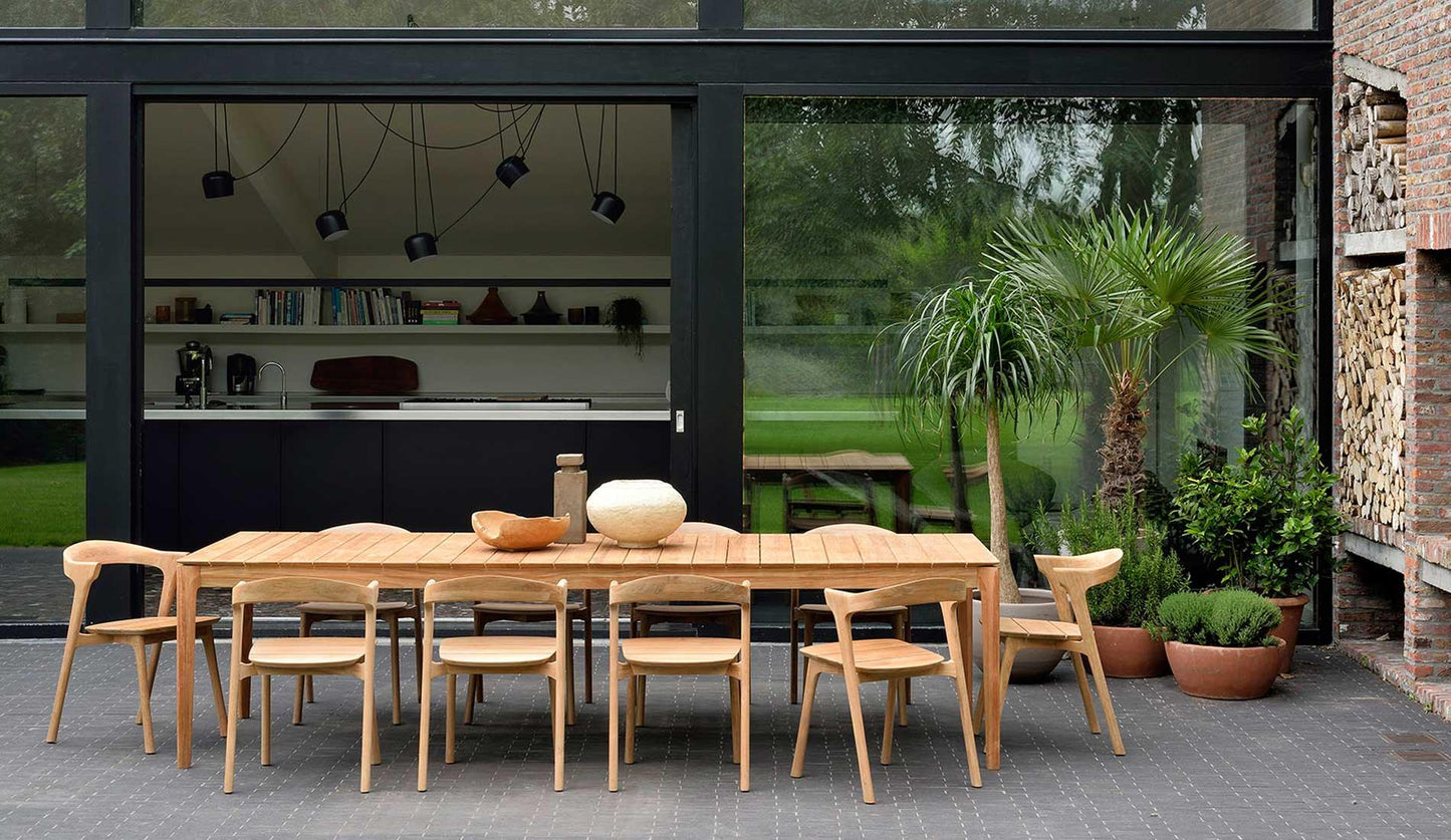 Ethnicraft - Ethnicraft Teak Bok Outdoor Esstisch - Gartentische - Sarto Group