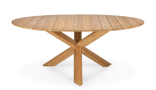 Ethnicraft - Ethnicraft Teak Circle Outdoor Esstisch - Gartentische - Sarto Group