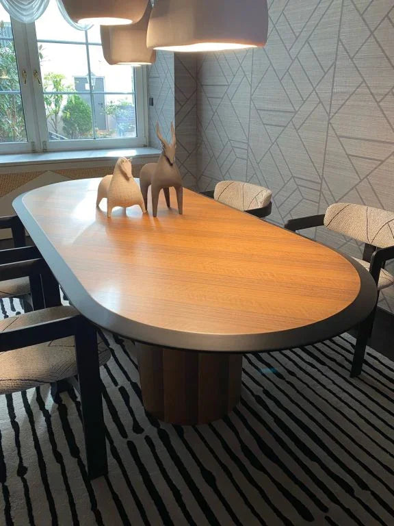 Gallotti&Radice - Gallotti&Radice Manto Oval Esstisch - Esstische - Sarto Group