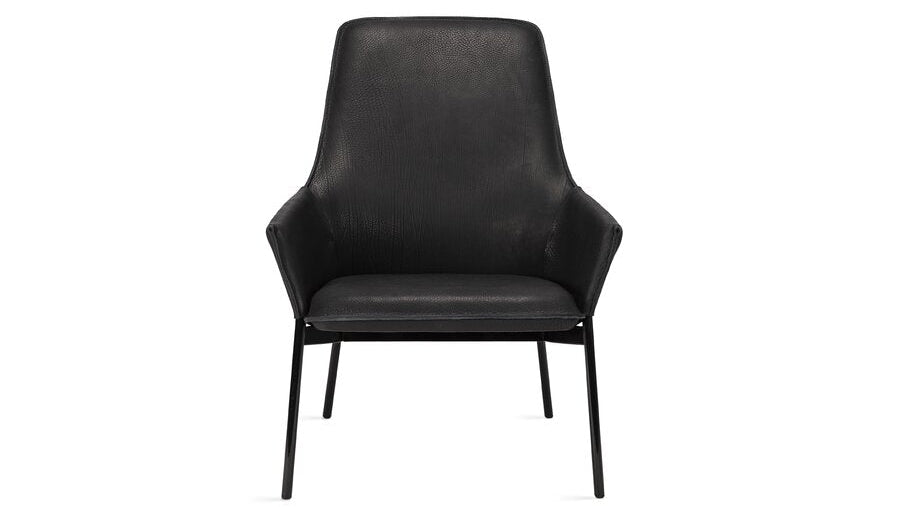 Grace High Loungesessel mit Hocker