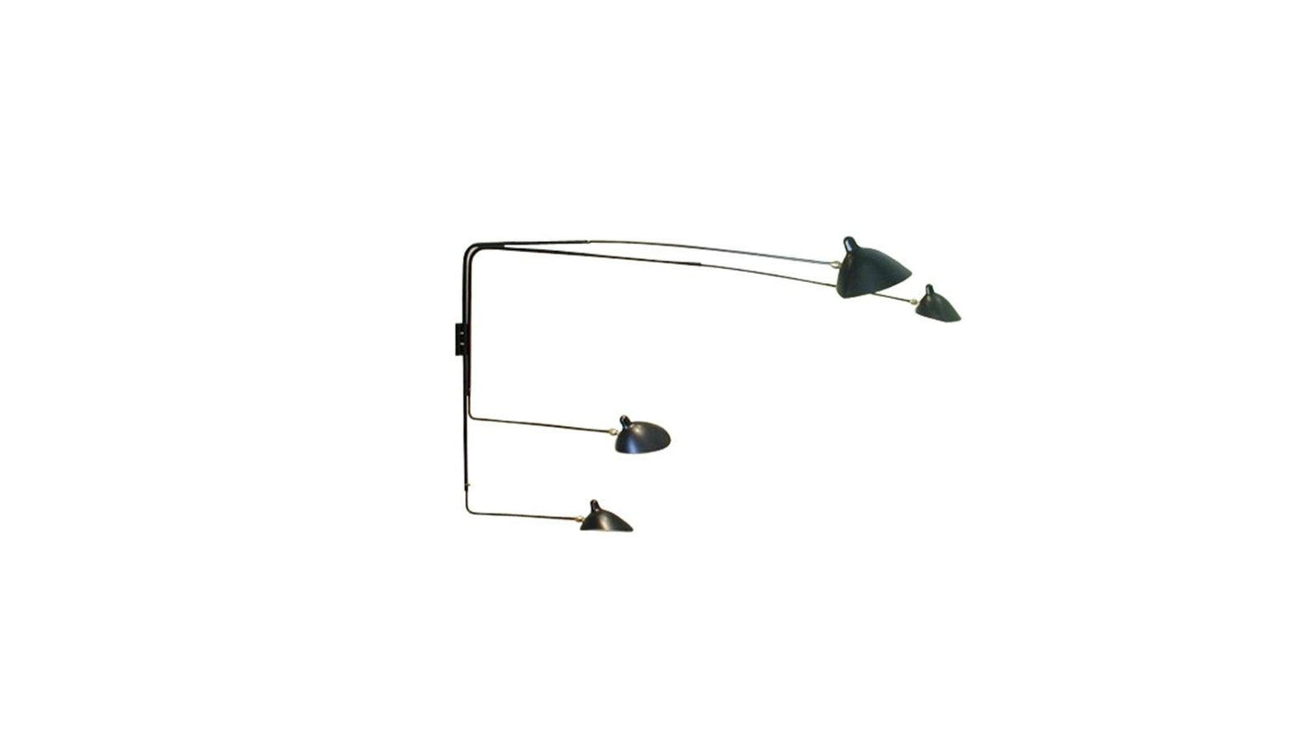 Serge Mouille - Serge Mouille Applique 4 bras pivotants Wandleuchte - Wandleuchten - Sarto Group