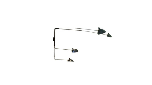 Serge Mouille - Serge Mouille Applique 4 bras pivotants Wandleuchte - Wandleuchten - Sarto Group