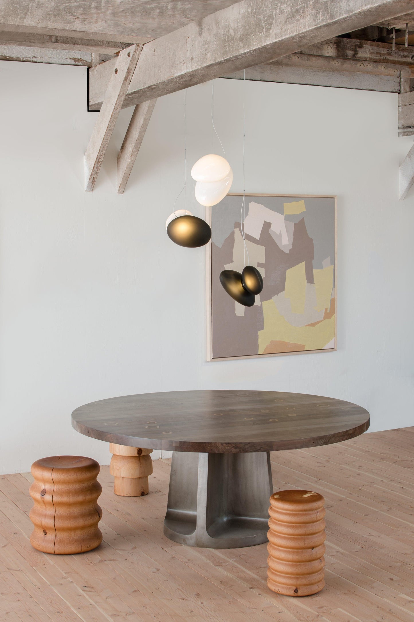A-N-D - Pebble 3-P Chandelier - Hängeleuchten - Sarto Group