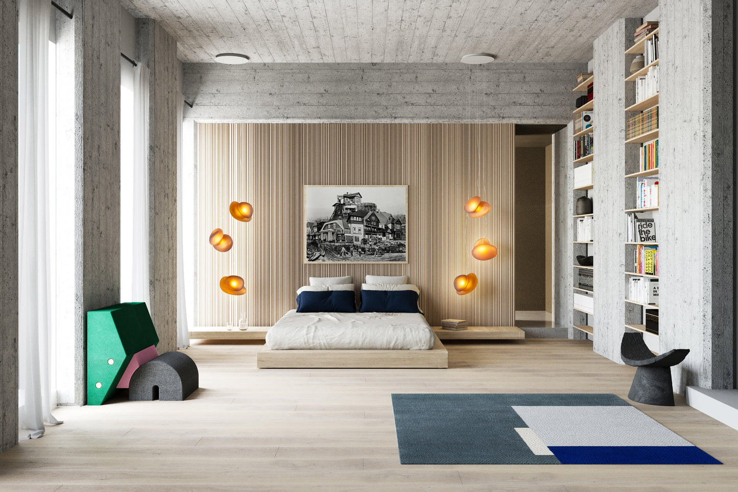 A-N-D - Pebble 3-P Chandelier - Hängeleuchten - Sarto Group