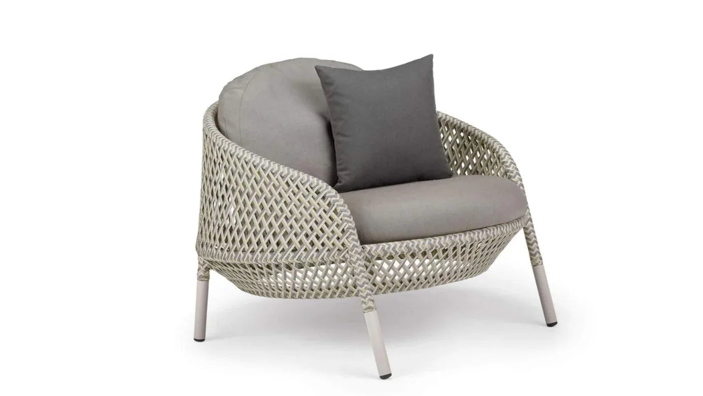 Dedon - Ahnda Outdoor Lounge Sessel | Mit Sitzkissen - Gartensessel - Sarto Group
