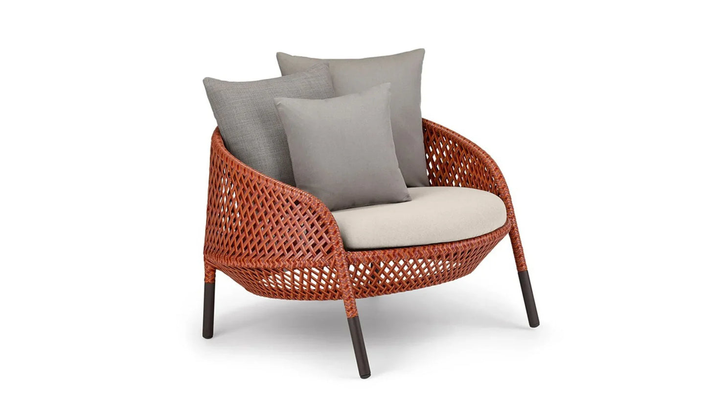 Dedon - Ahnda Outdoor Lounge Sessel | Mit Sitzkissen - Gartensessel - Sarto Group