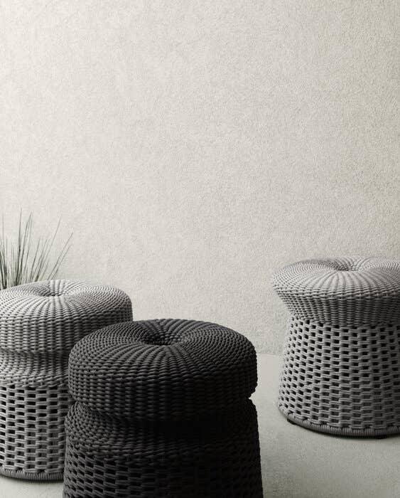 B&B Italia - Hospes Outdoor Ottoman - Gartenhocker - Sarto Group