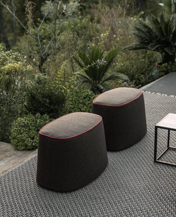 B&B Italia - Frank Outdoor Ottoman - Gartenhocker - Sarto Group