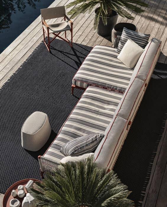 B&B Italia - Frank Outdoor Ottoman - Gartenhocker - Sarto Group