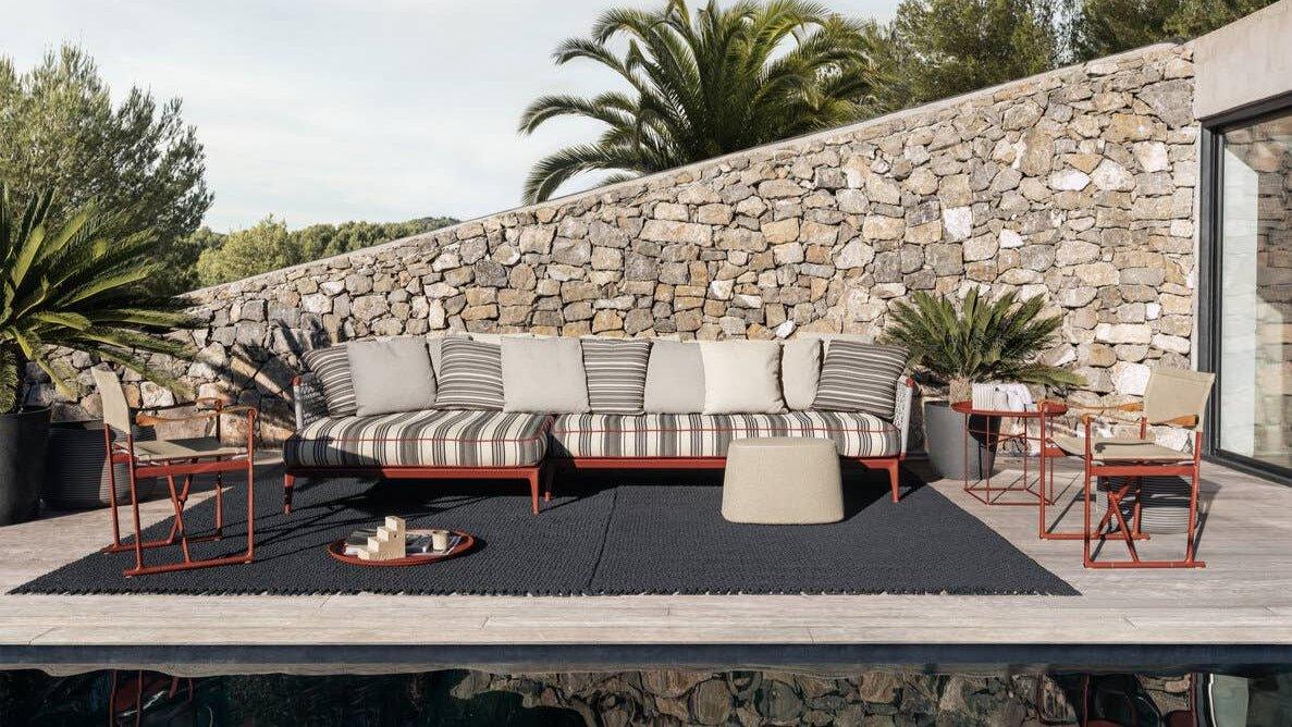 B&B Italia - Frank Outdoor Ottoman - Gartenhocker - Sarto Group