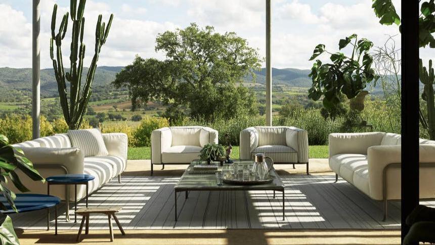 B&B Italia - Borea Outdoor Sessel - Gartensessel - Sarto Group
