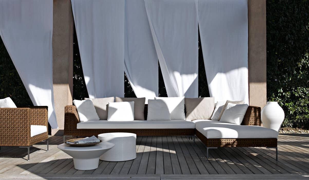 B&B Italia - Charles Outdoor Sofa - Gartensofas - Sarto Group