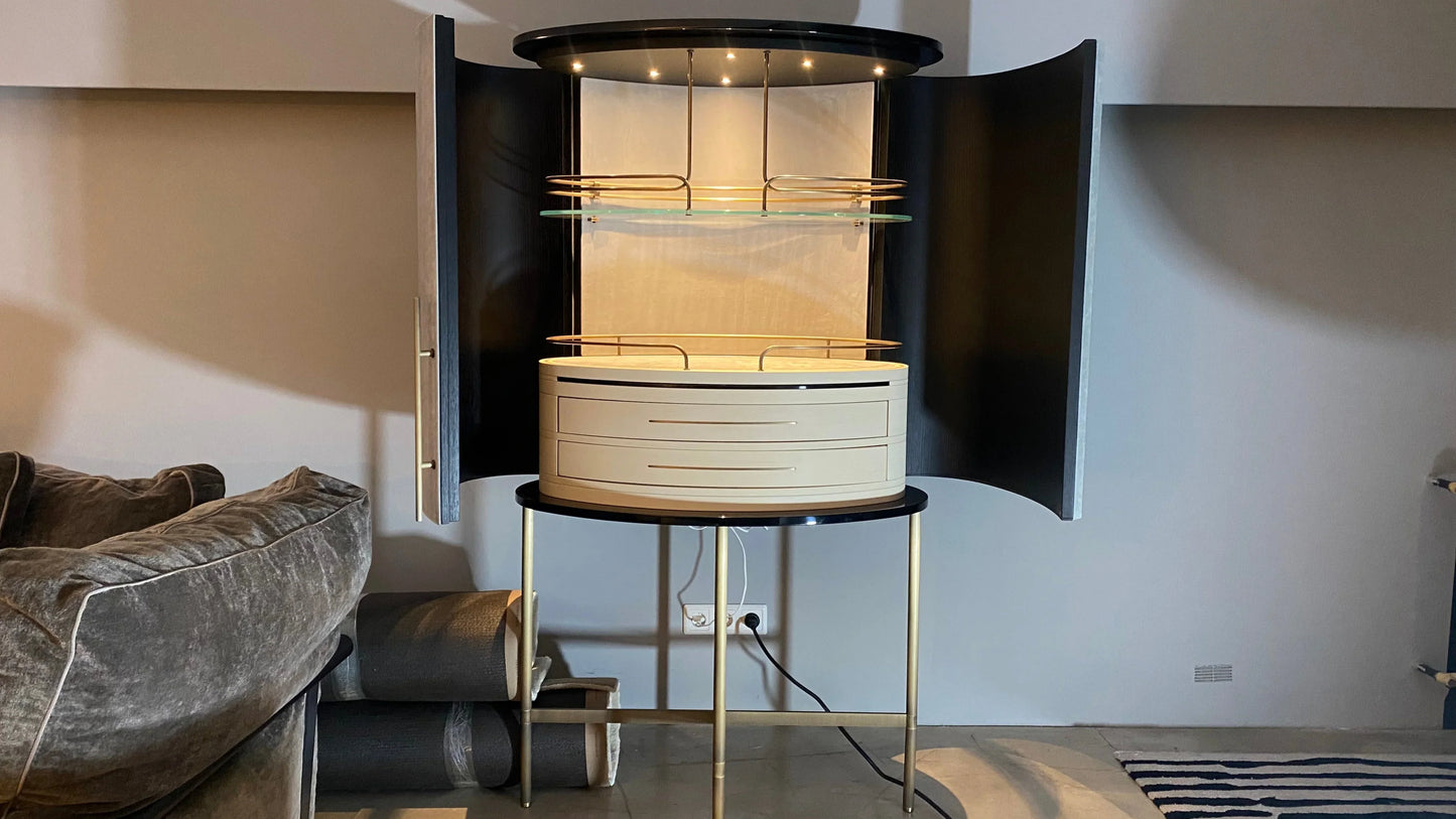 Baxter - Baxter PLISSÉ Bar Kabinet - Barschränke - Sarto Group