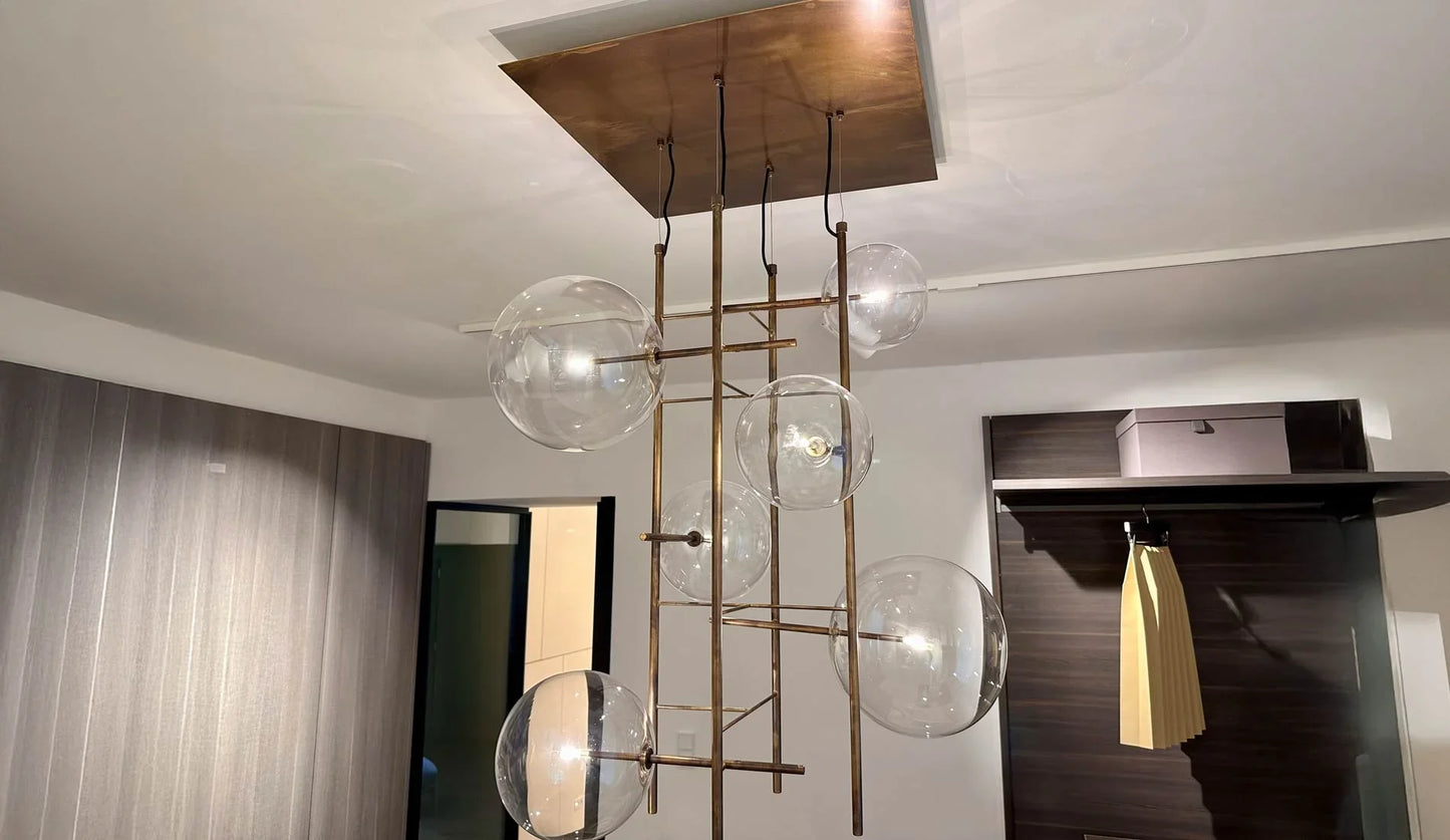 Gallotti&Radice - Gallotti&Radice Bolle Tela Hängeleuchte - sarto Group