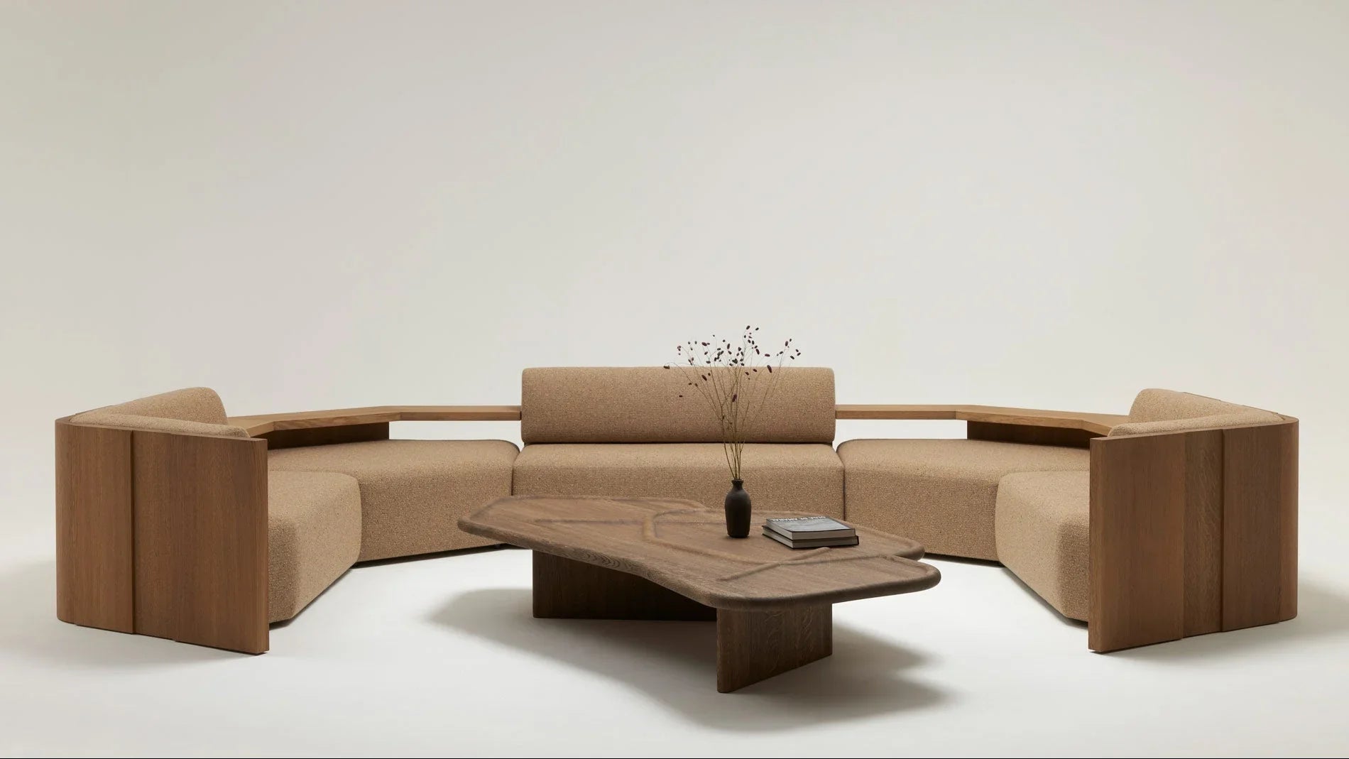 Delcourt - Eko modular Sofa | Holz - Sofas - Sarto Group