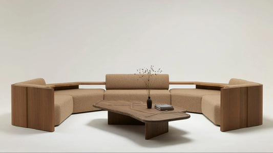 Delcourt Collection - EKO modular Sofa | Holz - sarto Tailored Interiors Group