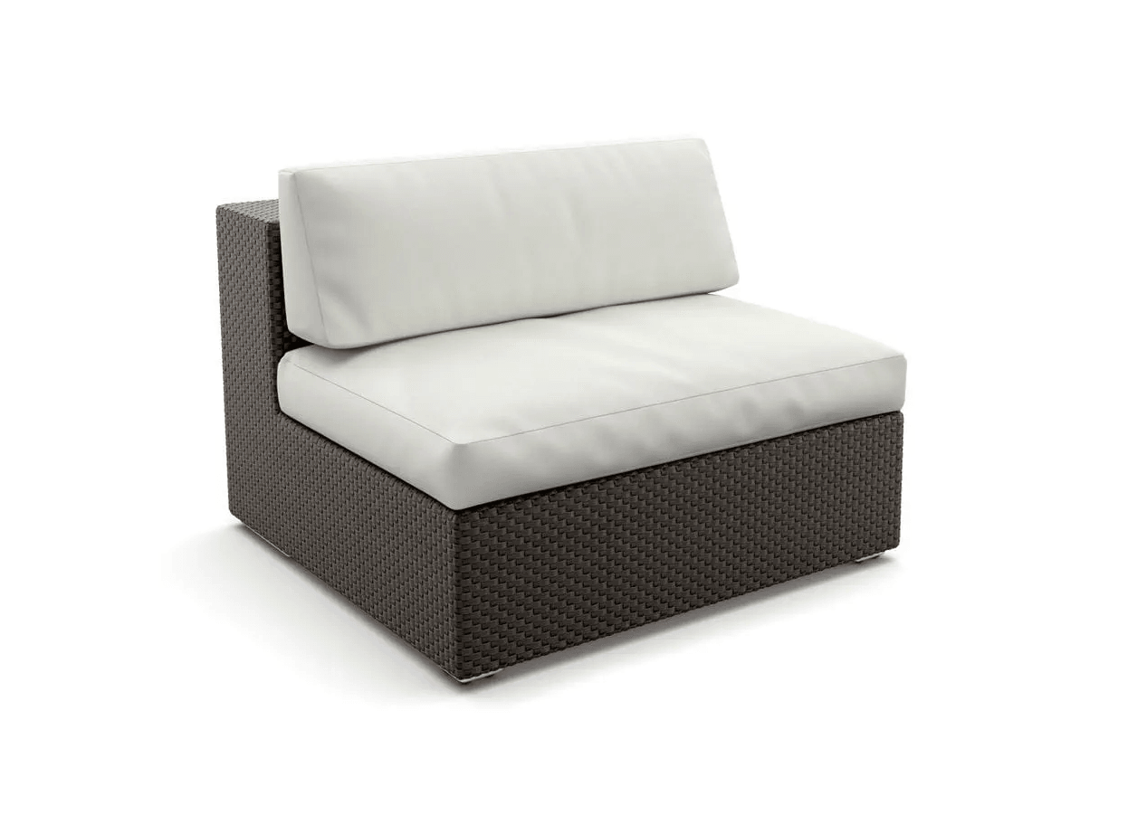 Dedon - Lounge 3-Sitzer Sofa mit Hocker - Gartensofas - Sarto Group