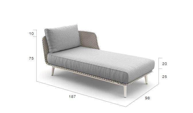 Dedon - Mbarq Daybed - Gartenbetten - Sarto Group