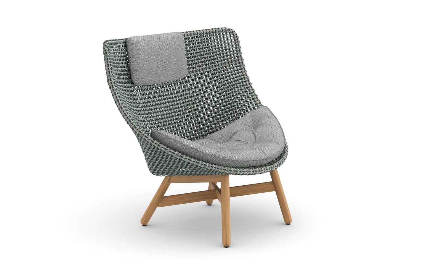 Dedon - Mbrace Wing Chair Hochlehner mit Polsterauflage - Gartensessel - Sarto Group