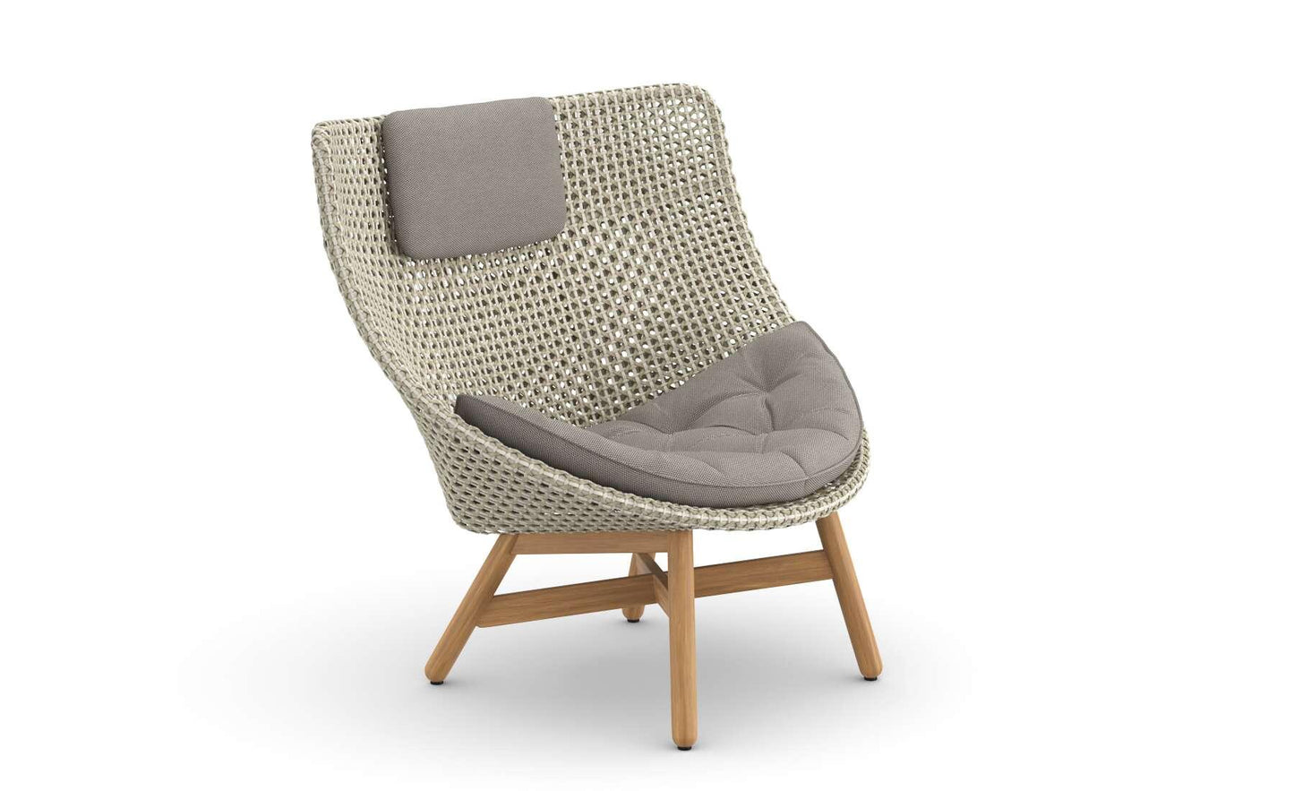 Dedon - Mbrace Wing Chair Hochlehner mit Polsterauflage - Gartensessel - Sarto Group