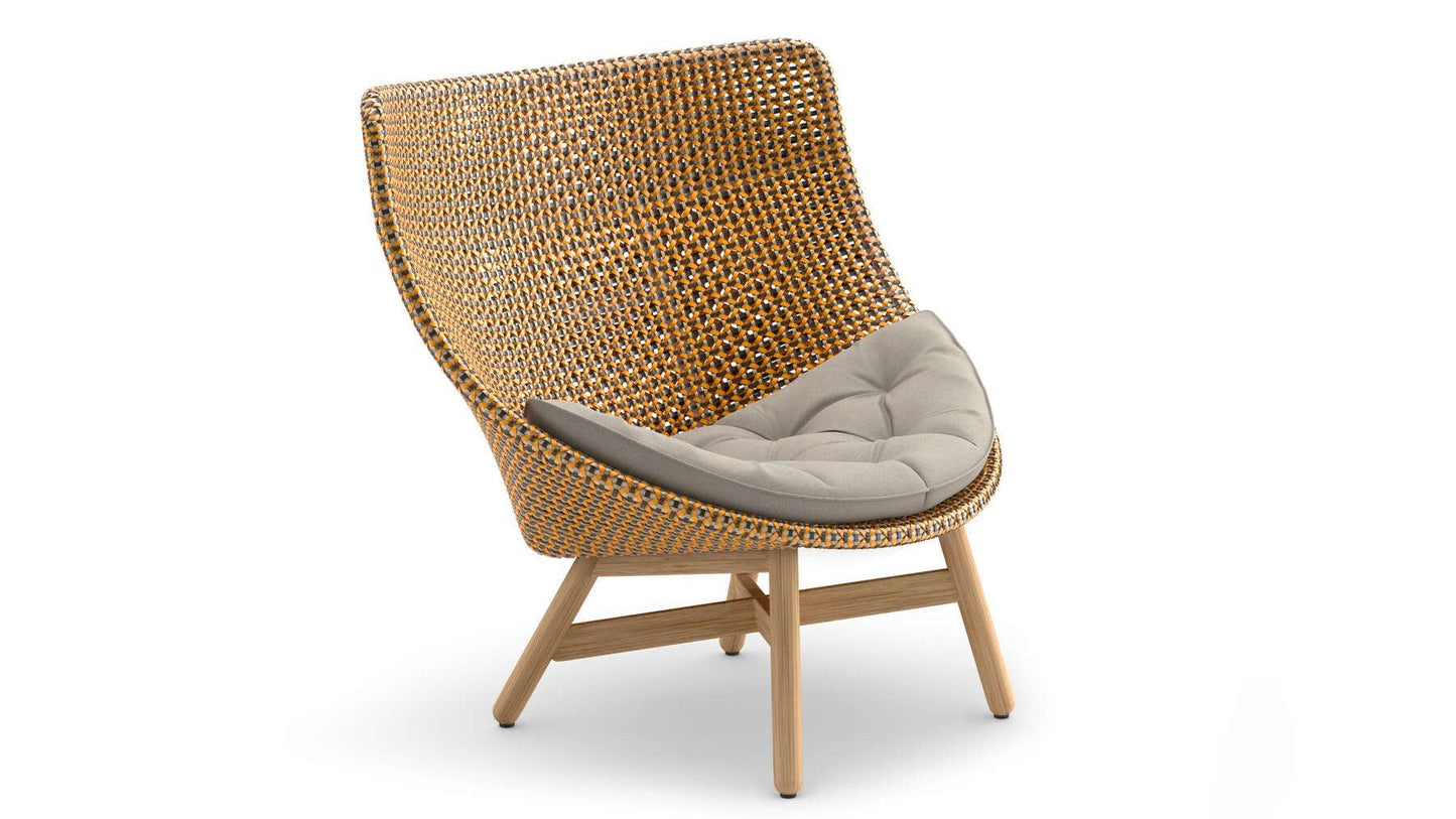 Dedon - Mbrace Wing Chair Hochlehner mit Polsterauflage - Gartensessel - Sarto Group