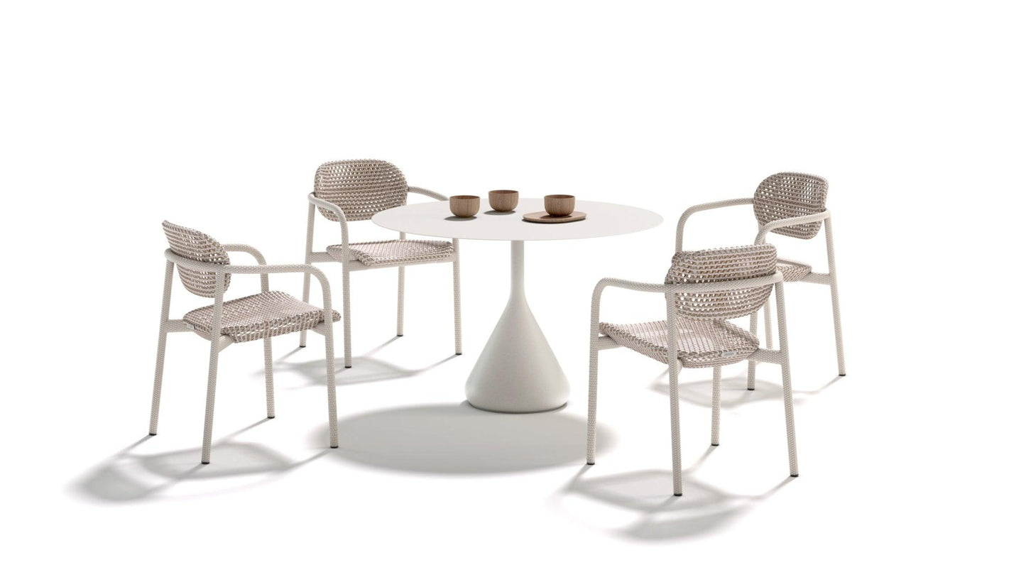 Dedon - Satellite Esstisch Ø 115 cm - Gartentische - Sarto Group