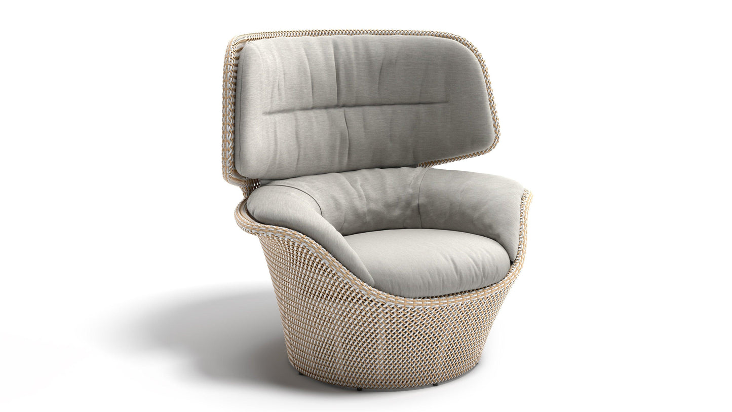 Dedon - Seashell Grand Sessel Hochlehner - Gartensessel - Sarto Group