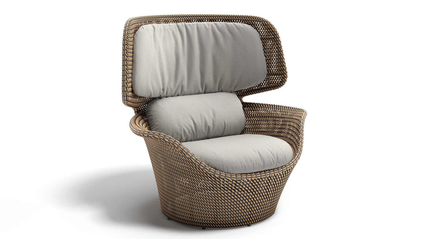 Dedon - Seashell Grand Sessel Hochlehner - Gartensessel - Sarto Group