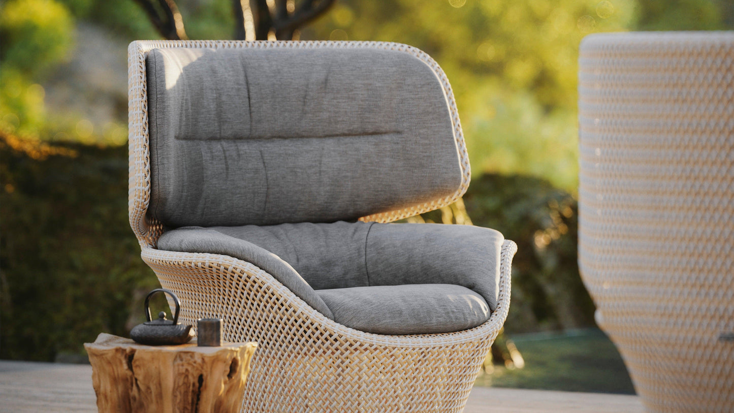 Dedon - Seashell Grand Sessel Hochlehner - Gartensessel - Sarto Group
