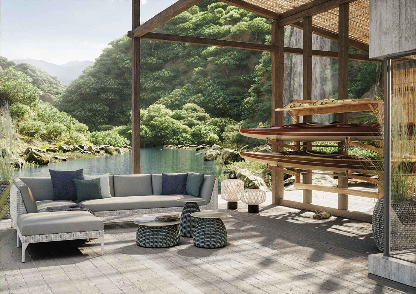 Dedon - The Others Laterne Gartenleuchte - Laternen - Sarto Group