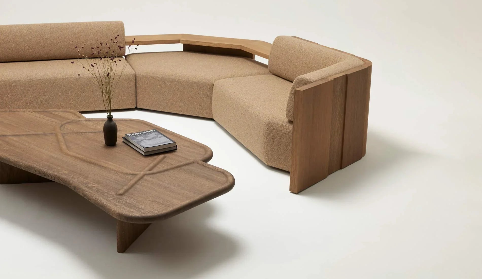 Delcourt - Eko modular Sofa | Holz - Sofas - Sarto Group