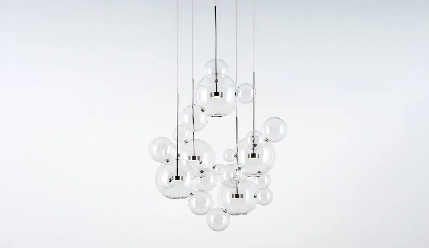 Giopato & Coombes - Bolle Clear Circular Serie - Hängeleuchten - Sarto Group