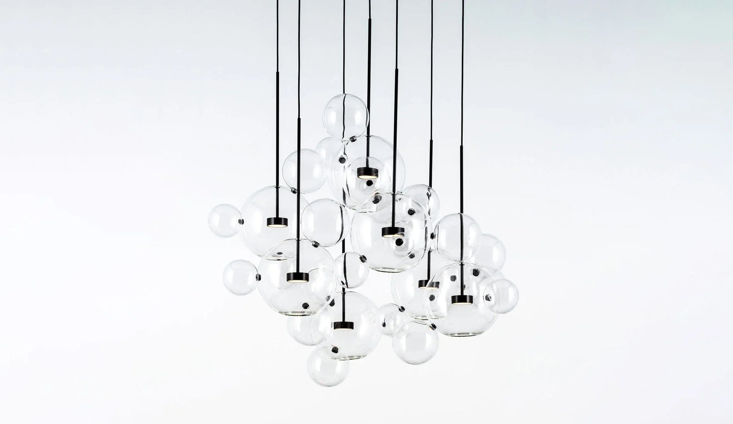 Giopato & Coombes - Bolle Clear Circular Serie - Hängeleuchten - Sarto Group