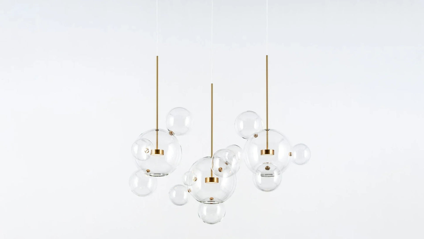 Giopato & Coombes - Bolle Clear Linear Serie - Hängeleuchten - Sarto Group
