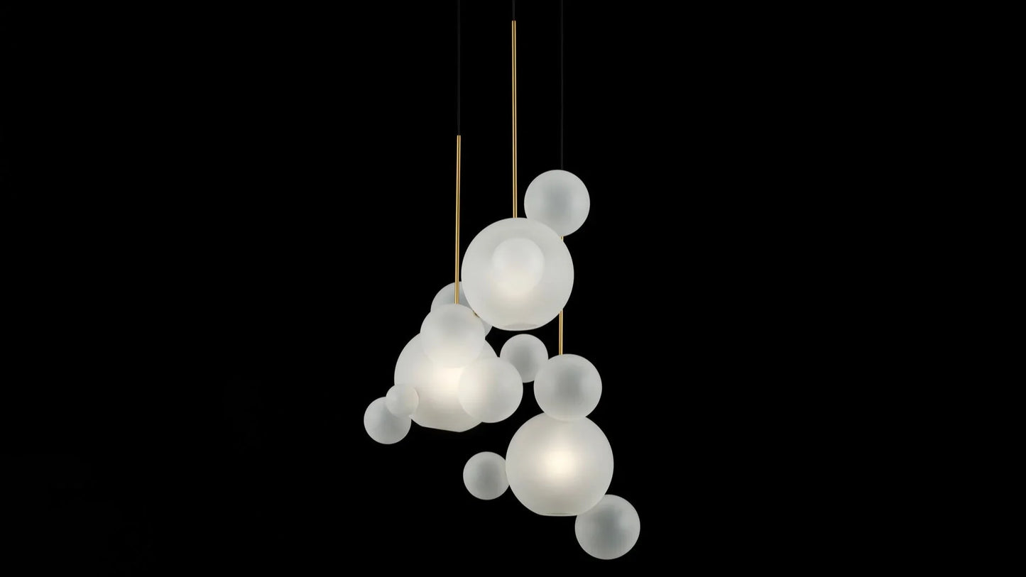 Giopato & Coombes - Bolle Frosted Circular Serie - Hängeleuchten - Sarto Group