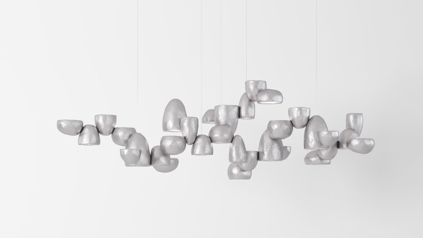 Giopato & Coombes - Scarabei Chandelier Linear - Hängeleuchten - Sarto Group