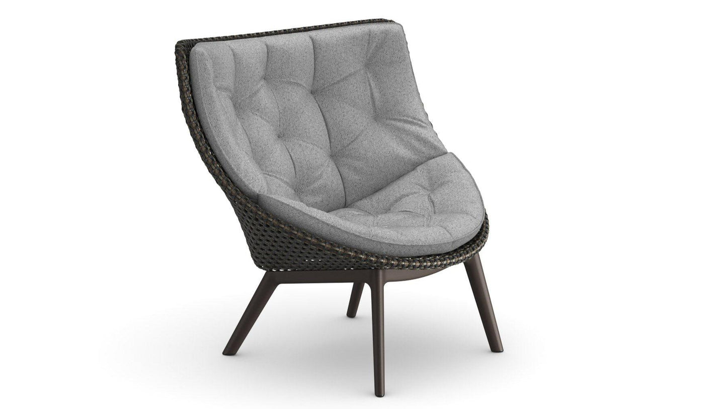 Dedon - Mbrace Alu Wing Chair Hochlehner mit Polsterauflage - Gartensessel - Sarto Group