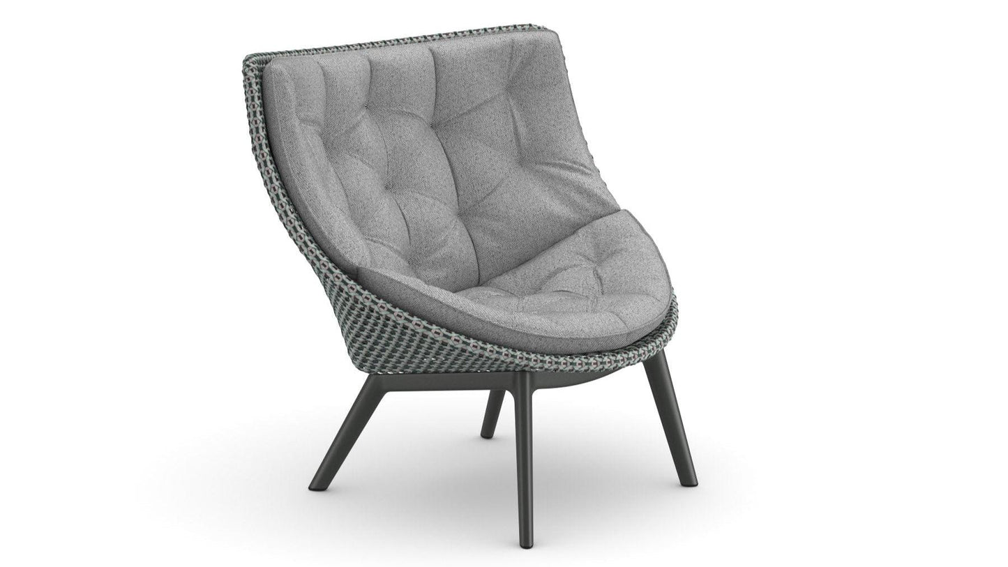 Dedon - Mbrace Alu Wing Chair Hochlehner mit Polsterauflage - Gartensessel - Sarto Group