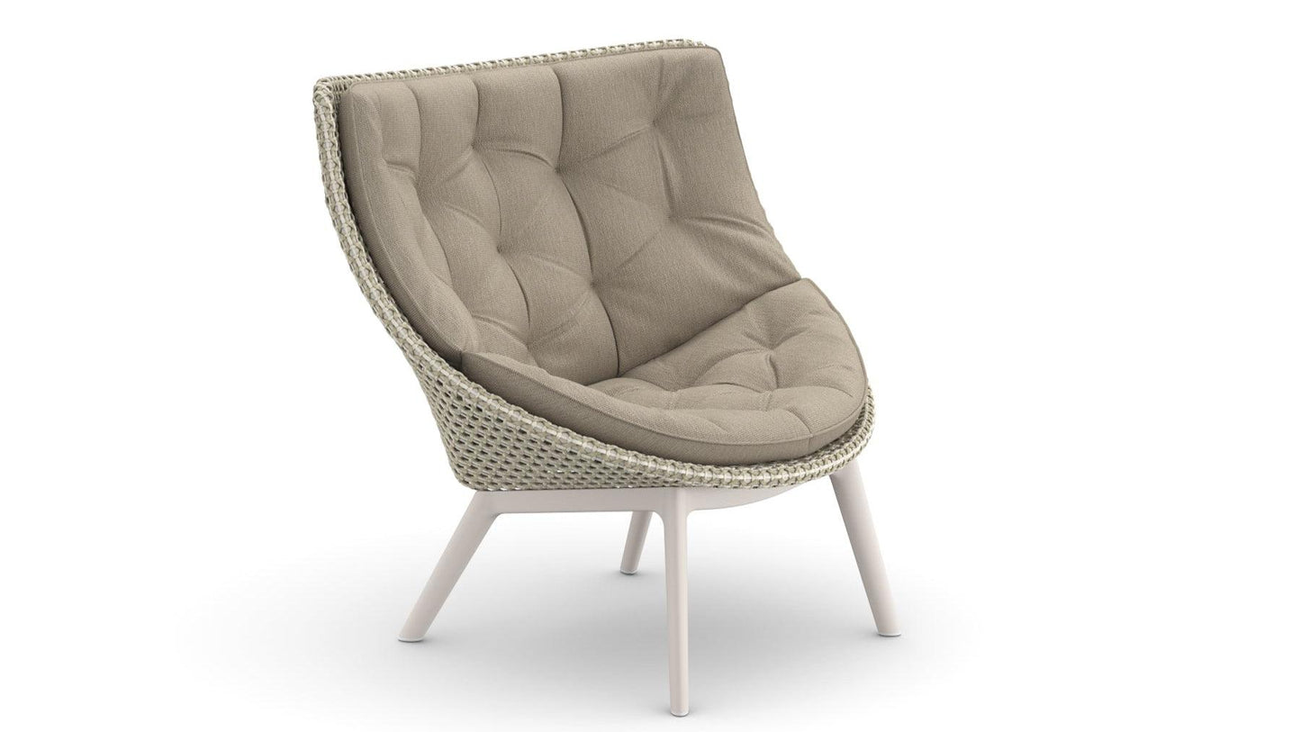 Dedon - Mbrace Alu Wing Chair Hochlehner mit Polsterauflage - Gartensessel - Sarto Group