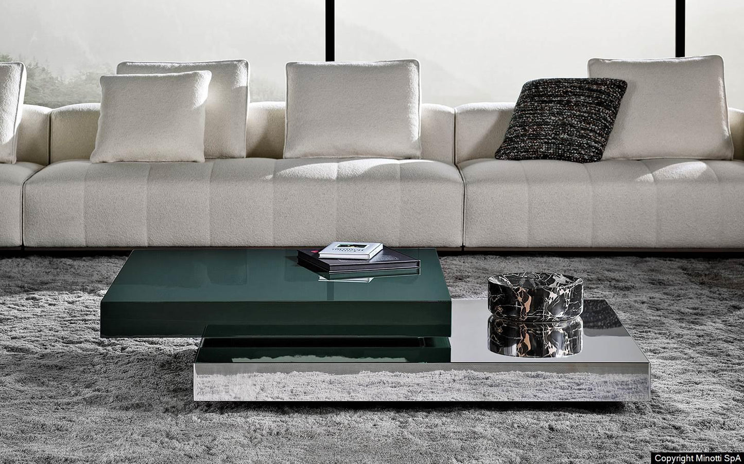 Minotti - Solid Steel Couchtisch - Couchtische - Sarto Group