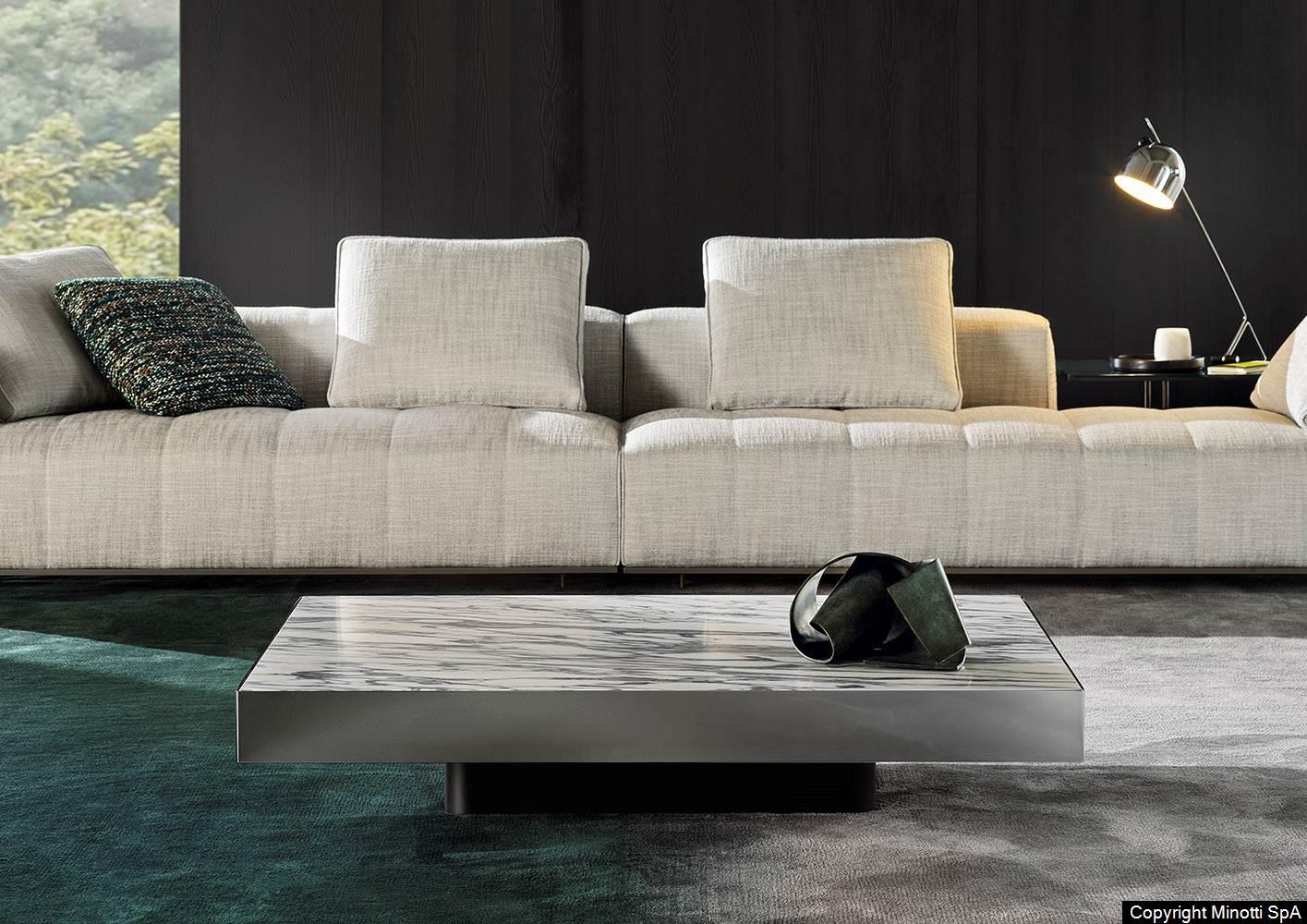 Minotti - Solid Steel Couchtisch - Couchtische - Sarto Group