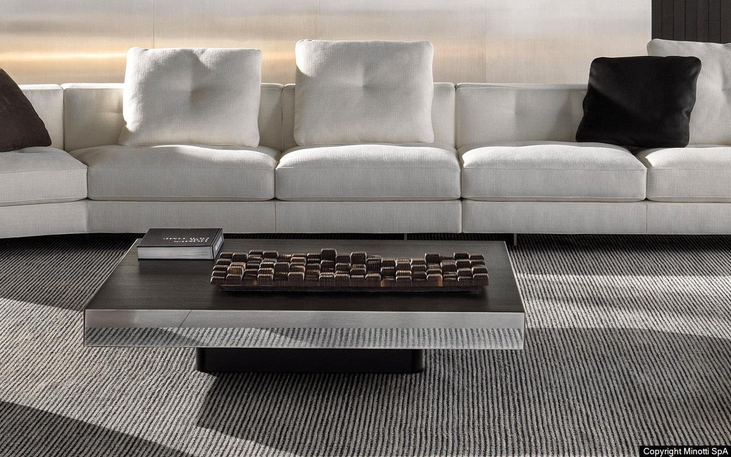 Minotti - Solid Steel Couchtisch - Couchtische - Sarto Group