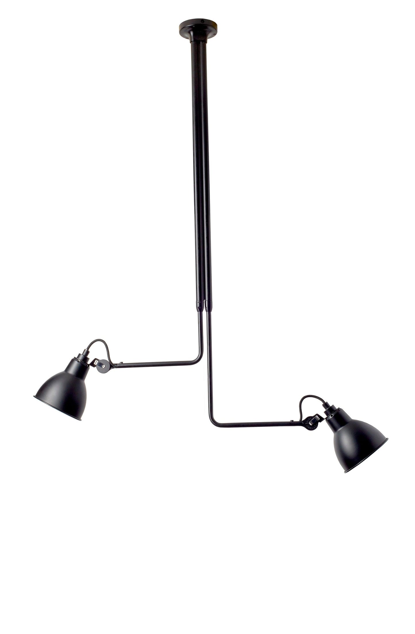 DCW Lampe Gras N°314 Deckenleuchte - Rund - Schwarz - Sarto Group