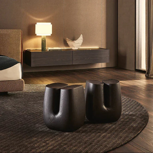 Poliform - Ube Hocker - sarto Tailored Interiors Group